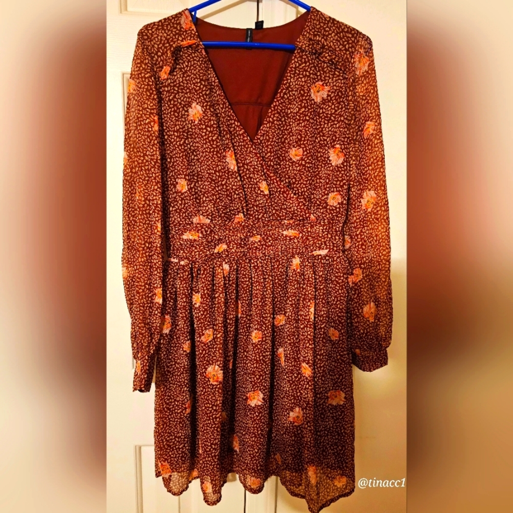 Baltic Born Rust/Tan Short Dress